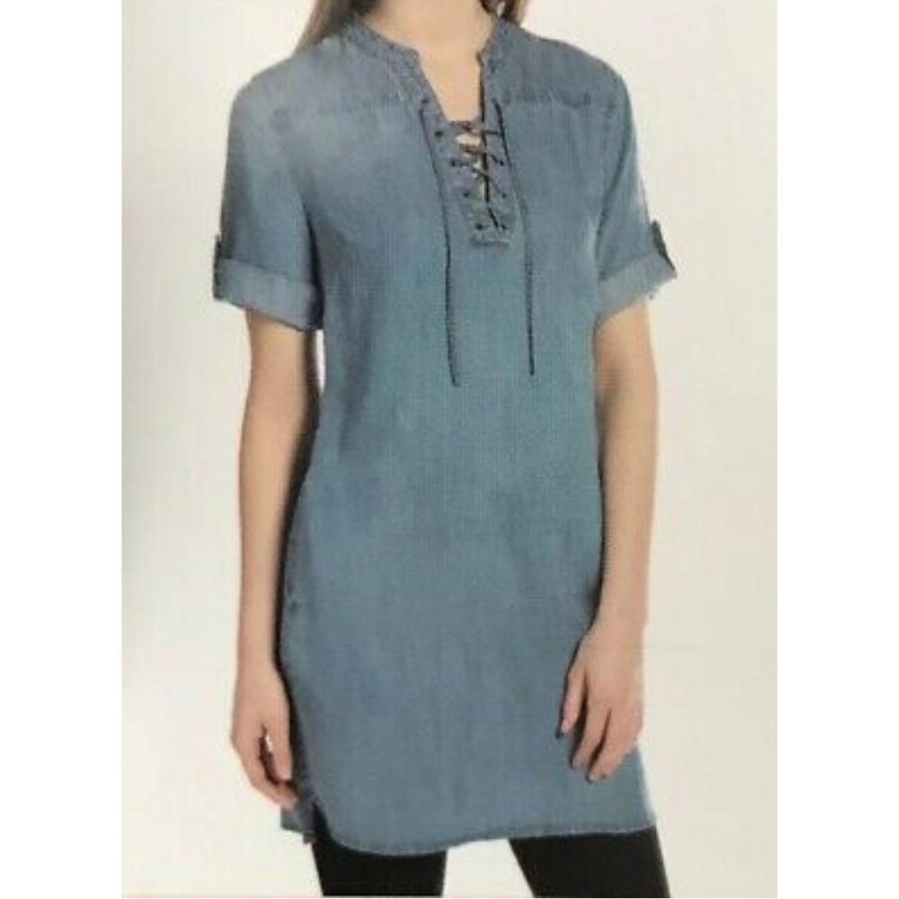Philosophy Tencel Lace up Dress